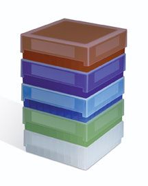 81 PLACE PP FREEZER BOX, NATURAL, 5/PACK