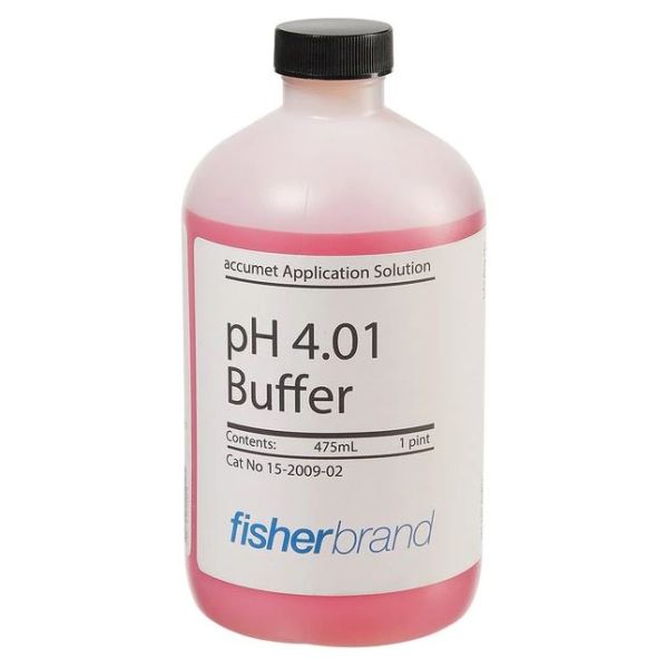 pH 4.01 Buffer Solution (Red), 480 mL