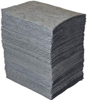 Absorbent pads for, oil, water, chemical | Fisherbrand™ Universal All Purpose Absorbent Pads