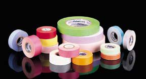 Colored Label Tape: 3/4 in. (19mm) Wide,