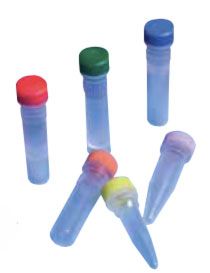 Fisherbrandâ„¢ï¸ Sterile Microcentrifuge Tubes Conical-Bottom with Screw Caps Natural Color 0.5mL