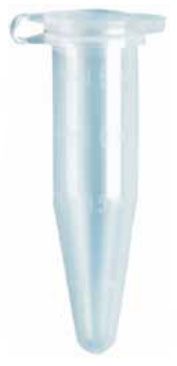 Microcentrifuge tube 2.0ml PP Yellow, 50