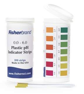 Fisherbrand Plastic pH Strips