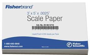 Fisherbrand™ Liquid Proof Scale Papers,0