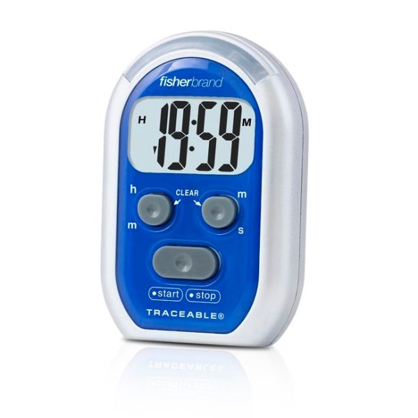 Fisherbrand Traceable Four-Channel Countdown Alarm Digital Timer/Stopwatch