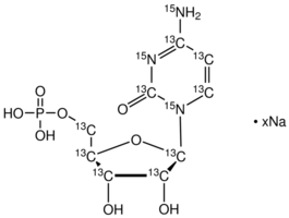 Cytidine-13C9, 15N3 5'-monophosphate sodium salt, 10mg
