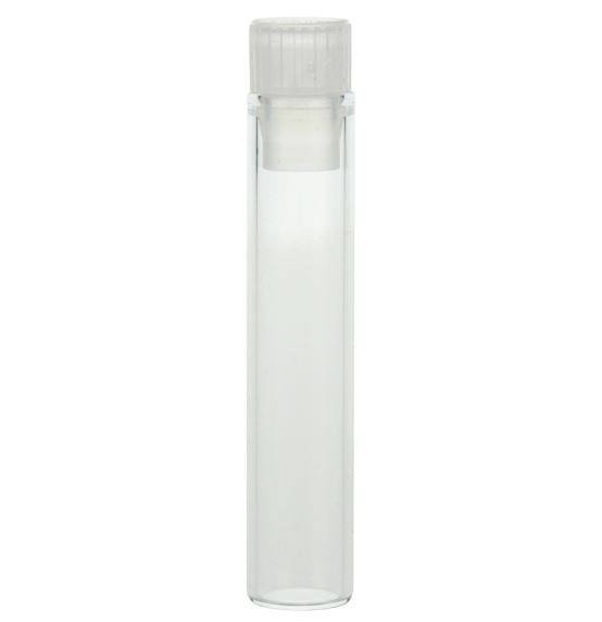 National Scientific 1mL Clear Glass Shell Vial with SepCap Pack of 200