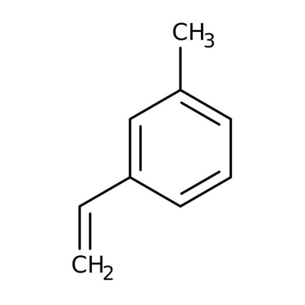 3-Methylstyrene, 98%, stab. with 0.1% 4-tert-butylcatechol