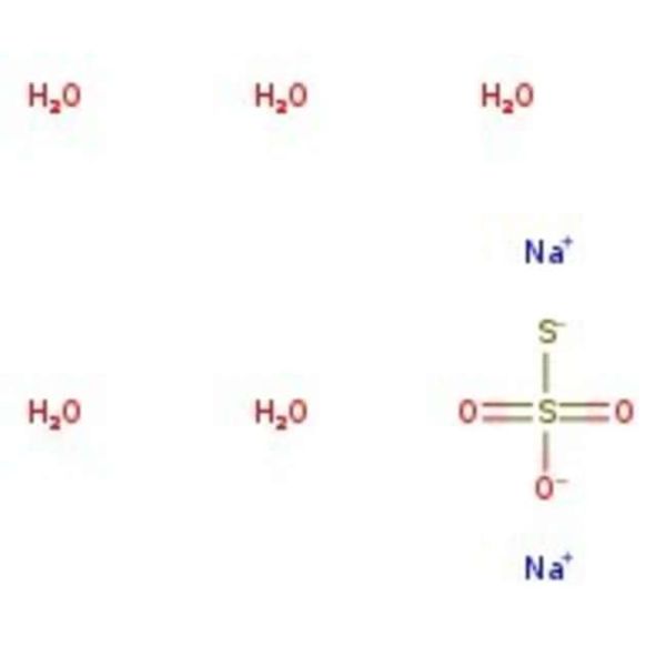 Sodium thiosulfate pentahydrate, extra pure, SLR