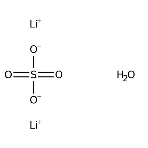 Lithium sulfate monohydrate, 99+%, ACS reagent