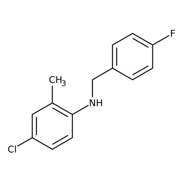 4-Chloro-N-(4-fluorobenzyl)-2-methylaniline, 97%
