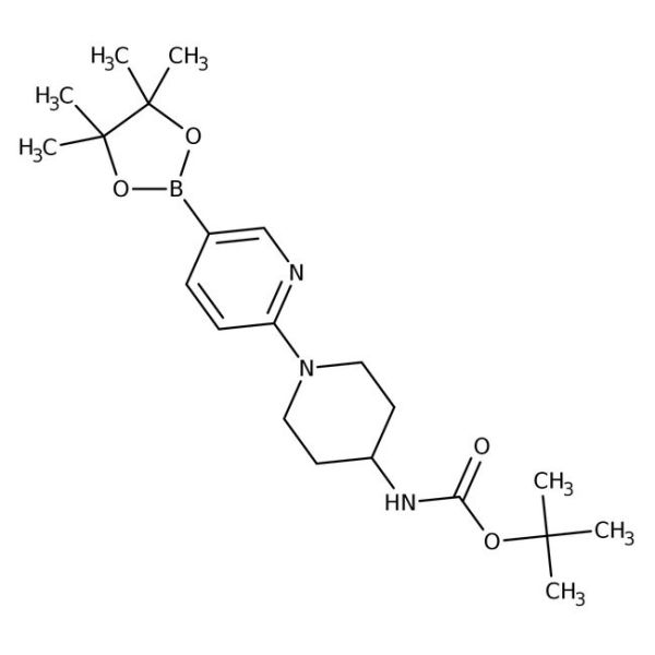 2-[4-(Boc-amino)-1-piperidinyl]pyridine-5-boronic acid pinacol ester, 96%