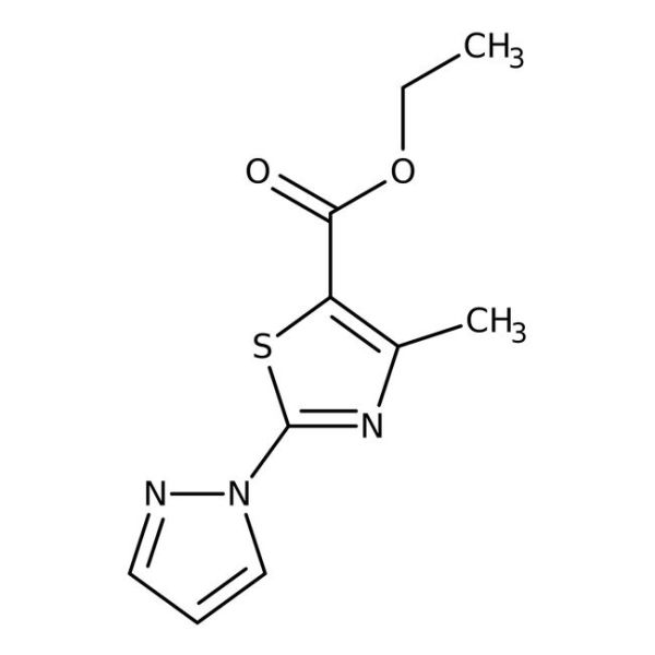 Ethyl 4-methyl-2-(1H-pyrazol-1-yl)thiazole-5-carboxylate, 97%