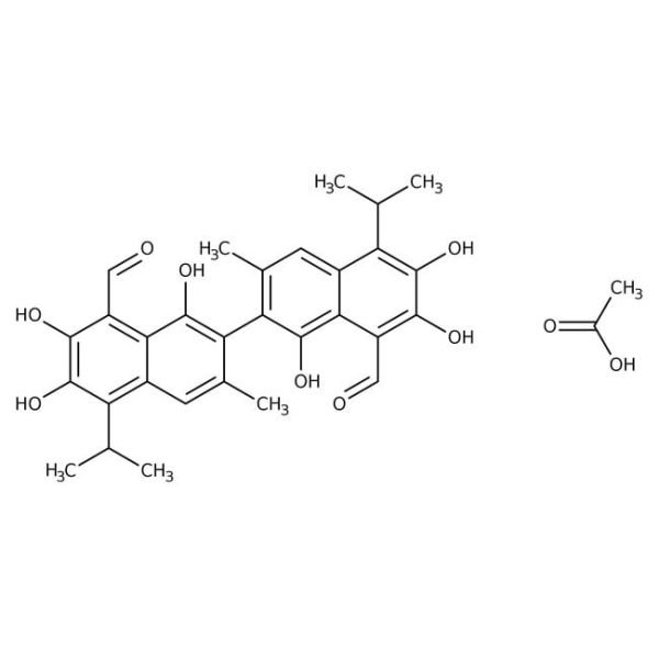 Gossypol-acetic acid