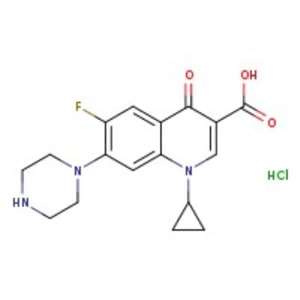 Ciprofloxacin hydrochloride hydrate, 98%