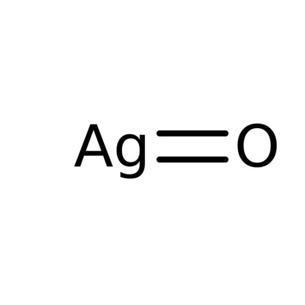 Silver(II) oxide, 99.9% (metals basis), Ag 86.6% min