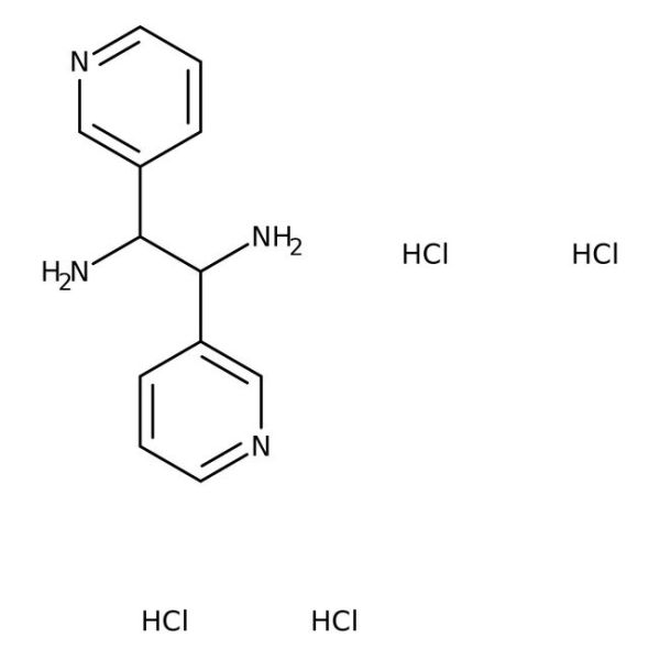 (R,R)-1,2-Di(3-pyridyl)-1,2-ethanediamine tetrahydrochloride, 95%, ee 99%
