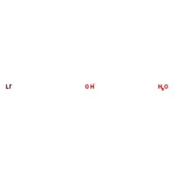 Lithium hydroxide monohydrate, ACS, 98% min