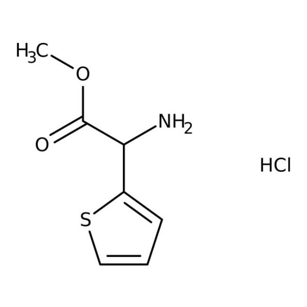 DL-^a-Amino-2-thiopheneacetic acid methyl ester hydrochloride, 98%