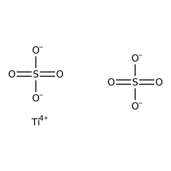 Titanium(IV) sulfate, technical, solution 15 % w/v approx.