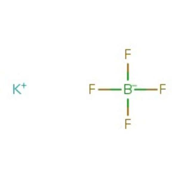 Potassium tetrafluoroborate, 99% min, typically >99.5%