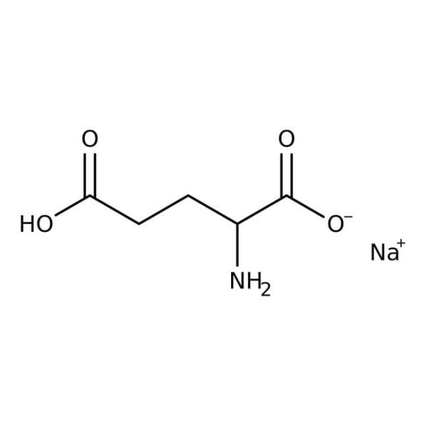 L-Glutamic acid monosodium salt monohydrate, 98+%, pure