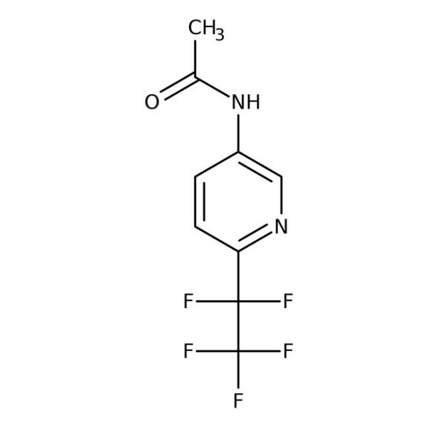 5-Acetamido-2-(pentafluoroethyl)pyridine, 96%