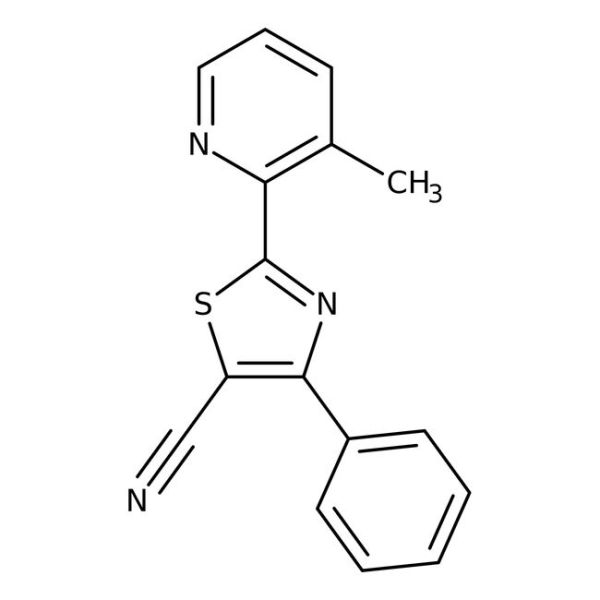 5-Cyano-2-(3-methyl-2-pyridyl)-4-phenylthiazole, 97%