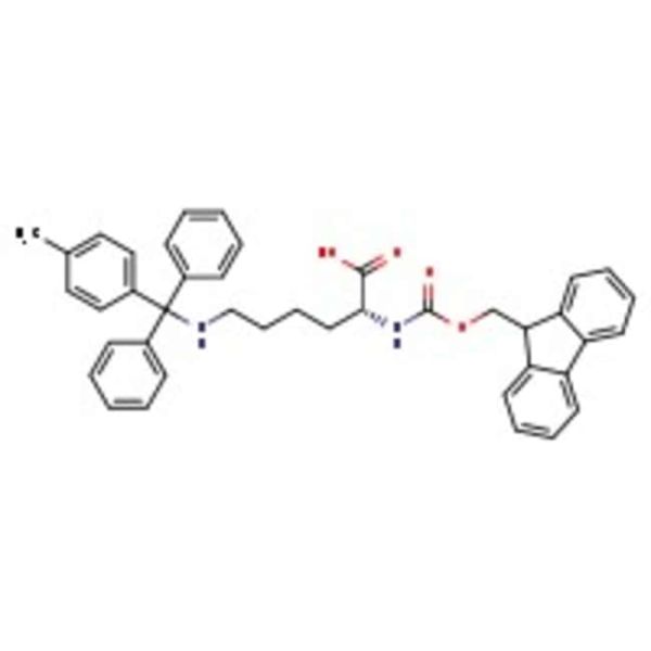 Nalpha-Fmoc-Nepsilon-(4-methyltrityl)-D-lysine, 98%