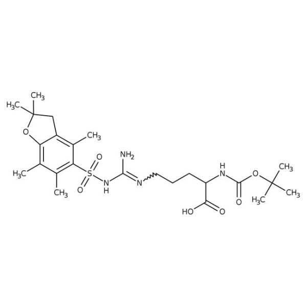 Nalpha-Boc-Nomega-(2,2,4,6,7-pentamethyl-2,3-dihydrobenzo[b]furan-5-sulfonyl)-L-arginine, 96%