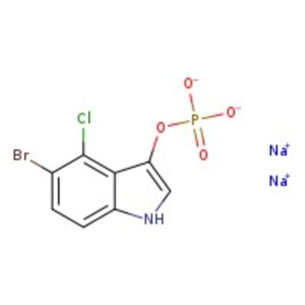 5-Bromo-4-chloro-3-indolyl phosphate, disodium salt, hydrate, 98%
