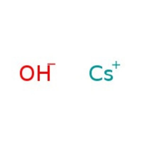 Cesium hydroxide, 50% w/w aq. soln., 99% (metals basis).
