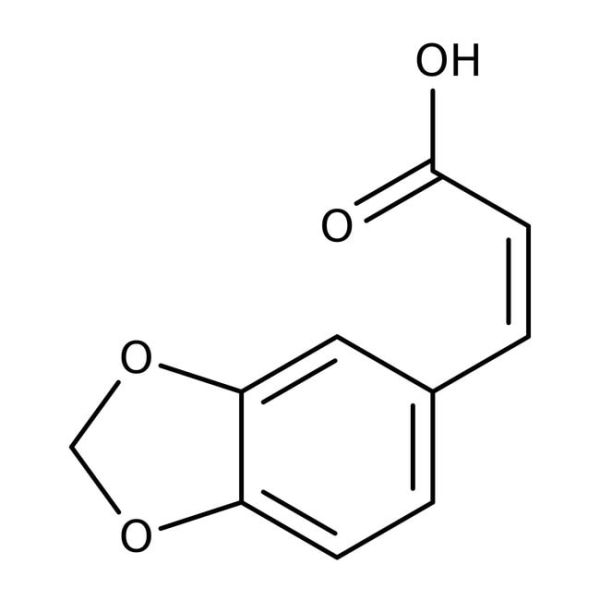 3,4-(Methylenedioxy)cinnamic acid, predominantly trans, 99% 100g