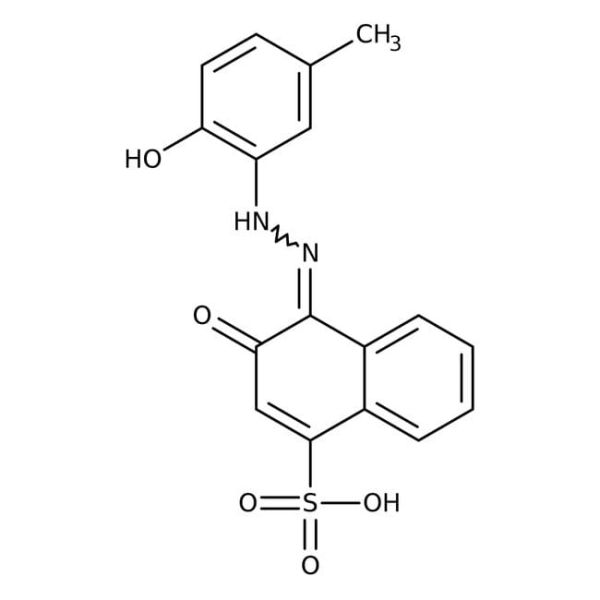 1-(1-Hydroxy-4-methyl-2-phenylazo)-2-naphthol-4-sulfonic acid, pure, Metal indicator