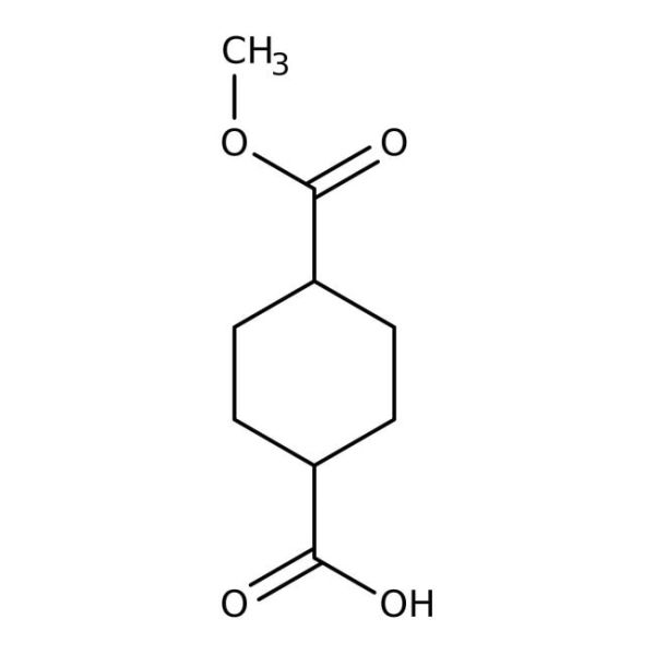 4-(Methoxycarbonyl)cyclohexane-1-carboxylic acid, 97% 1g