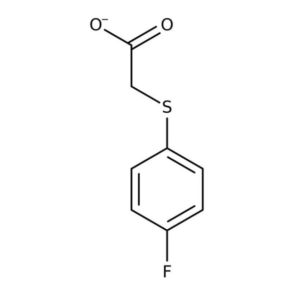 2-[(4-Fluorophenyl)thio]acetic acid, 97% 50GR