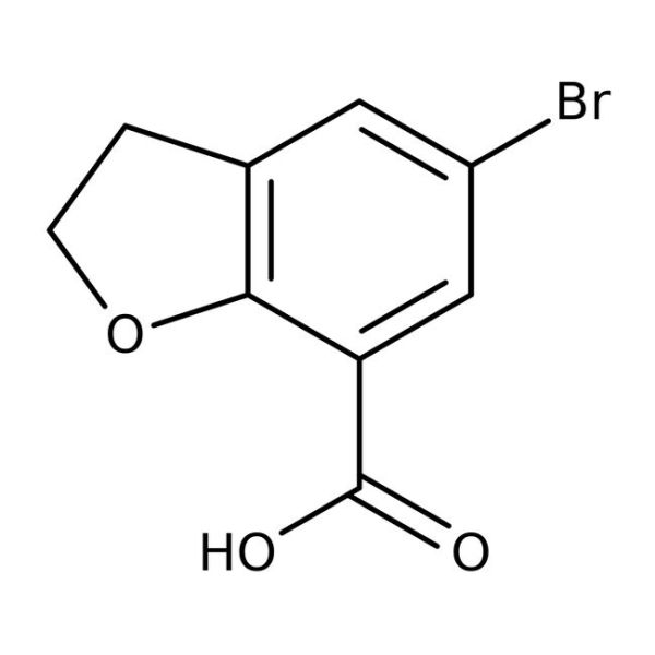 5-Bromo-2,3-dihydrobenzo[b]furan-7-carboxylic acid, 97%, Variable anhydride content 1GR