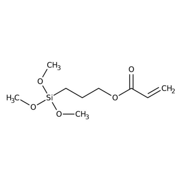 3-(Acryloyloxy)propyltrimethoxysilane, 94%, stab. with 100ppm BHT