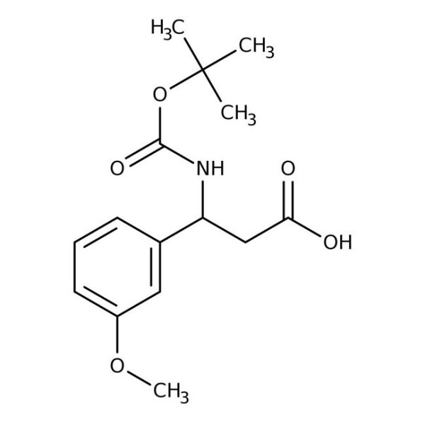(R)-3-(Boc-amino)-3-(3-methoxyphenyl)propionic acid, 97%