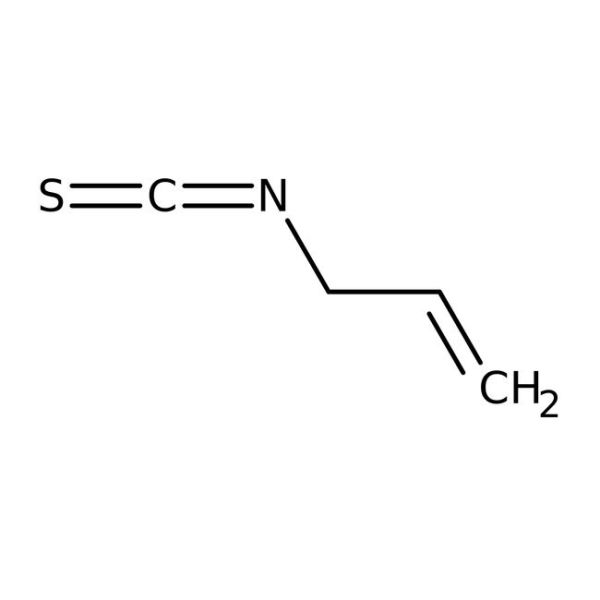 Allyl isothiocyanate, 94%, stab.