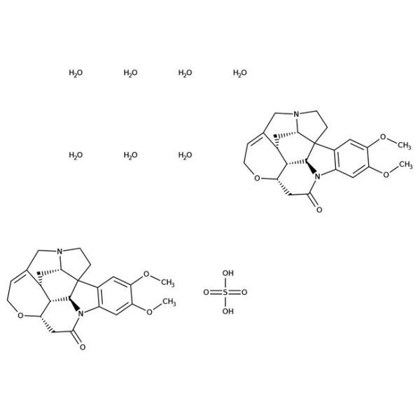 Brucine sulfate heptahydrate, 98+%, ACS reagent