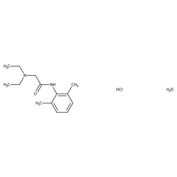 Lidocaine hydrochloride monohydrate, 98%