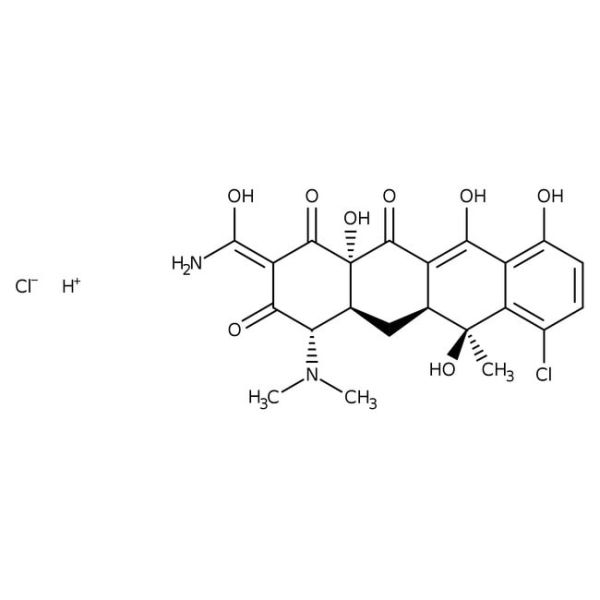 Chlortetracycline hydrochloride, can be used as secondary standard