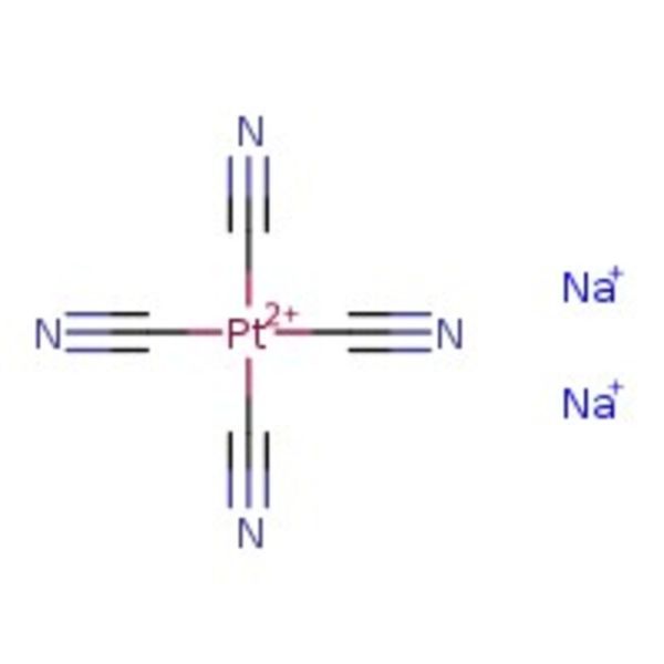 Sodium tetracyanoplatinate(II) hydrate, Premion|r, 99.95% (metals basis), Pt 48.4% min