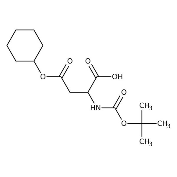 N-Boc-L-aspartic acid 4-cyclohexyl ester, 95%