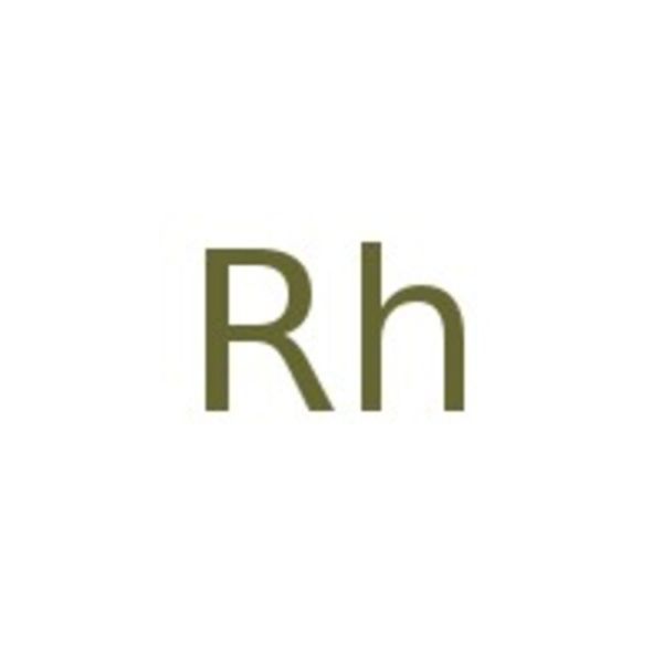 Rhodium wire, 1.0mm (0.04in) dia, 99.8% (metals basis)