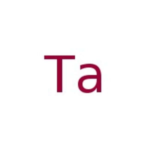 Tantalum foil, 2.0mm (0.08in) thick, 99.95% (metals basis)
