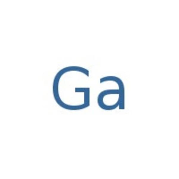 Gallium pellets, 6mm dia, 99.99999% (metals basis)