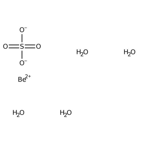 Beryllium sulfate tetrahydrate, 99.99% (metals basis) 25g