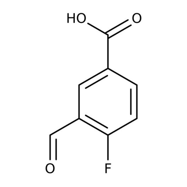 4-Fluoro-3-formyl-benzoic acid, 97% 1GR